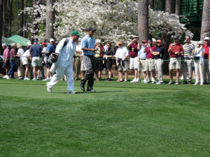 Tiger at the Masters